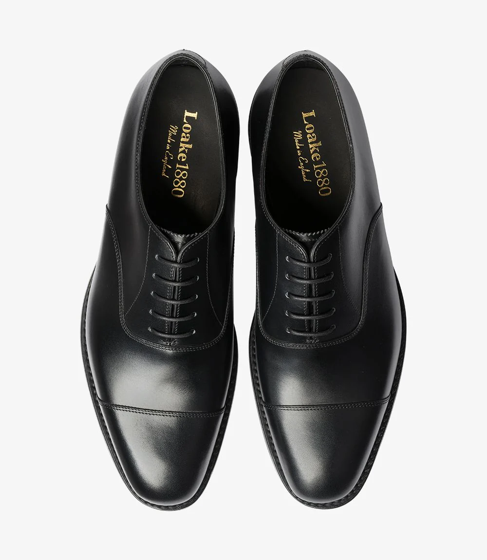 Loake 1880 Aldwych Oxford Black